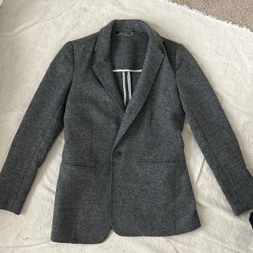 Wool grey blazer from j.crew